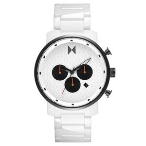 MVMT Chrono II Panda White Ceramic 45mm Watch